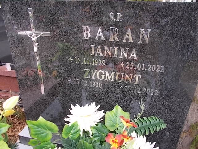 Zygmunt Baran 1930 Złotoryja - Grobonet - Wyszukiwarka osób pochowanych