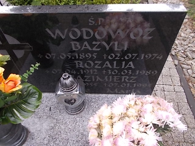 Bazyli Wodowóz 1895 Złotoryja - Grobonet - Wyszukiwarka osób pochowanych