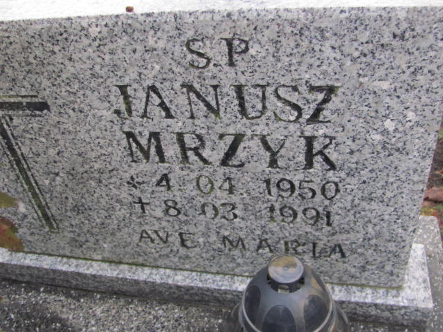 Janusz Mrzyk 1950 Złotoryja - Grobonet - Wyszukiwarka osób pochowanych