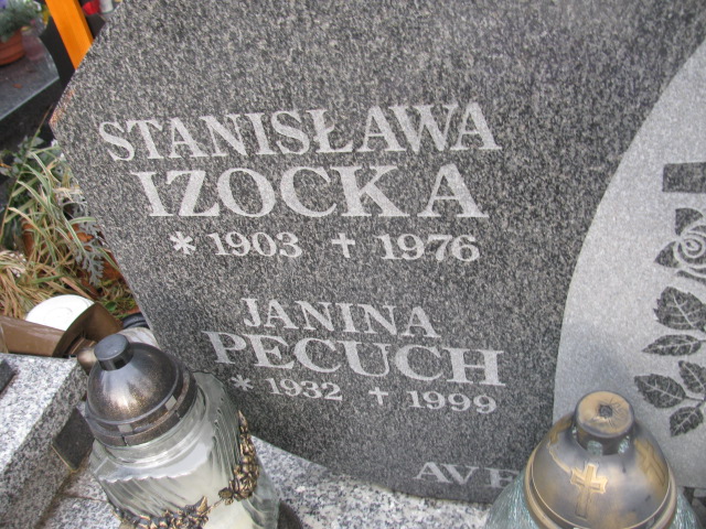 Janina Pecuch 1932 Złotoryja - Grobonet - Wyszukiwarka osób pochowanych