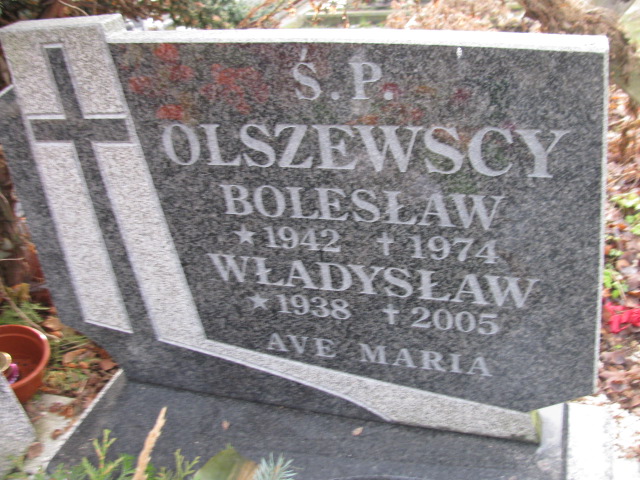 Władysław Olszewski 1938 Złotoryja - Grobonet - Wyszukiwarka osób pochowanych