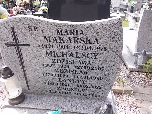 Zbigniew Michalski 1949 Złotoryja - Grobonet - Wyszukiwarka osób pochowanych