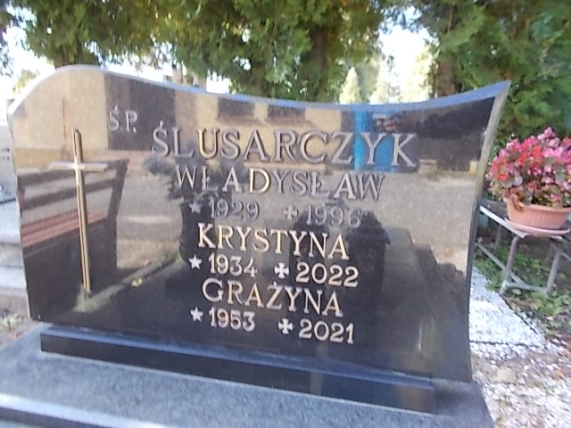 Grażyna Ślusarczyk 1953 Złotoryja - Grobonet - Wyszukiwarka osób pochowanych