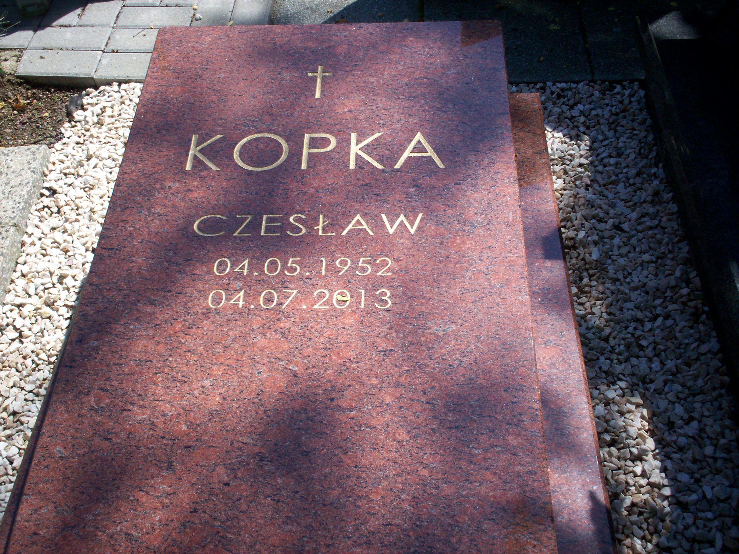 Bogumiła Kopka 1954 Złotoryja - Grobonet - Wyszukiwarka osób pochowanych