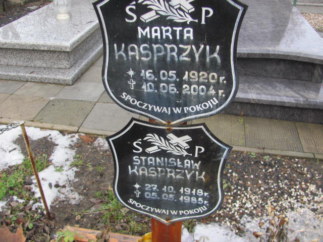 Marta Kasprzyk 1920 Złotoryja - Grobonet - Wyszukiwarka osób pochowanych