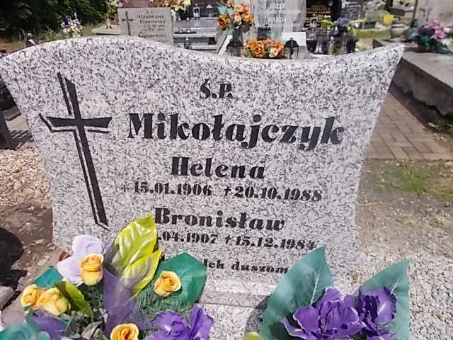 Bronisław Mikołajczyk 1907 Złotoryja - Grobonet - Wyszukiwarka osób pochowanych