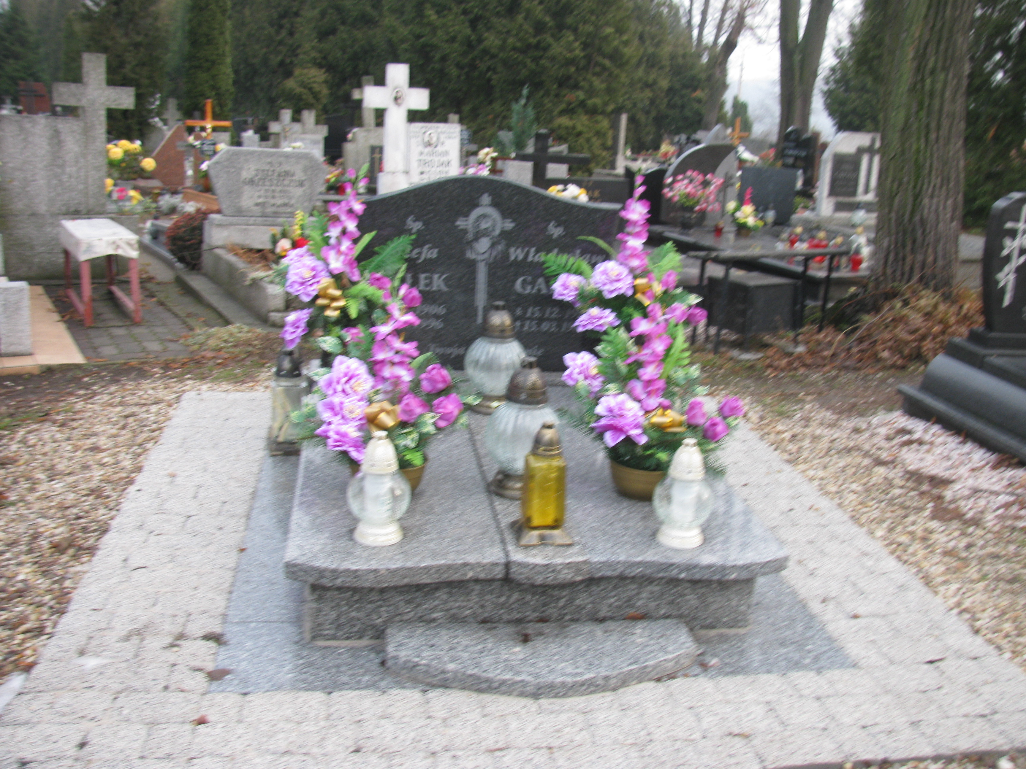 Grób Józefa Gałek