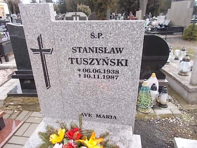 Stanisław Tuszyński 1938 Złotoryja - Grobonet - Wyszukiwarka osób pochowanych