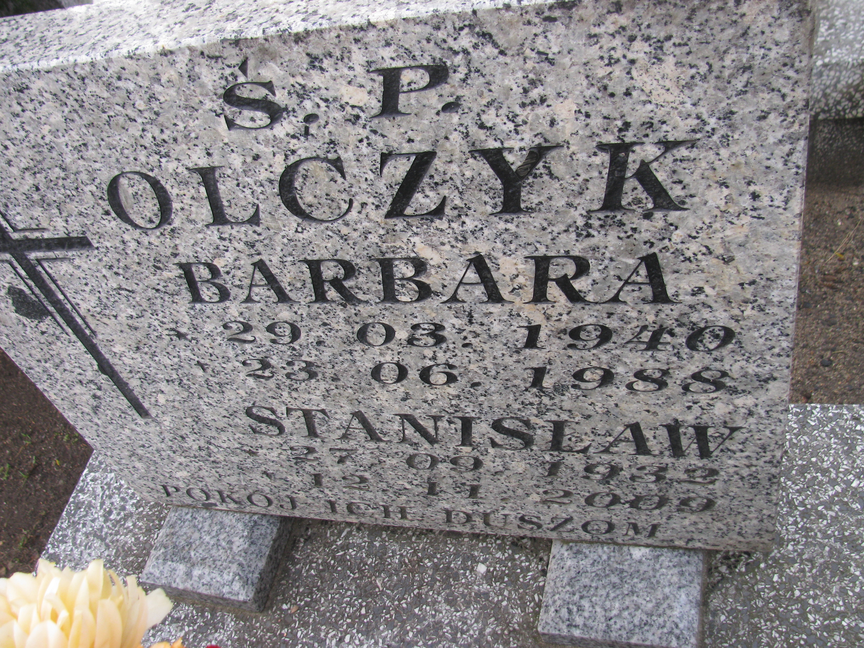Grób Stanisław Olczyk