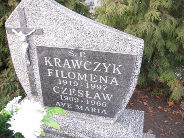 Filomena Krawczyk 1919 Złotoryja - Grobonet - Wyszukiwarka osób pochowanych