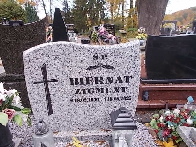 Zygmunt Biernat 1940 Złotoryja - Grobonet - Wyszukiwarka osób pochowanych