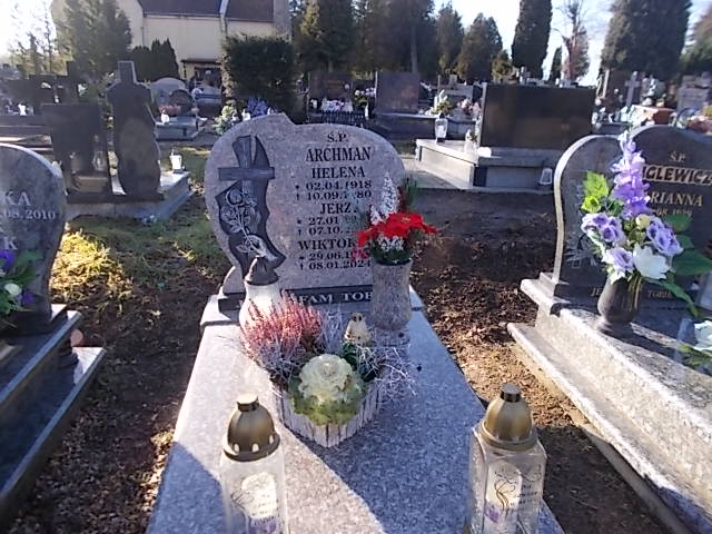 Grób Wiktoria Archman