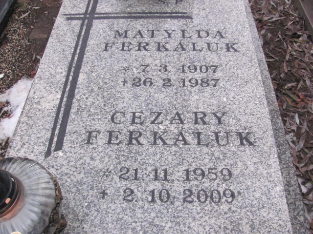 Cezary Ferkaluk 1959 Złotoryja - Grobonet - Wyszukiwarka osób pochowanych