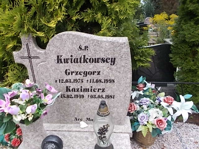 Grób Grzegorz Kwiatkowski