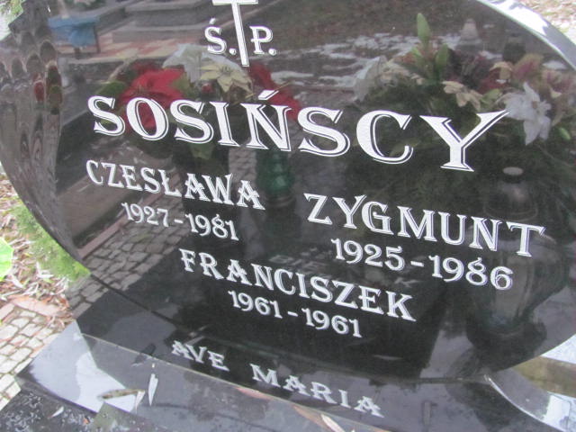Mariusz Sosiński 1970 Złotoryja - Grobonet - Wyszukiwarka osób pochowanych
