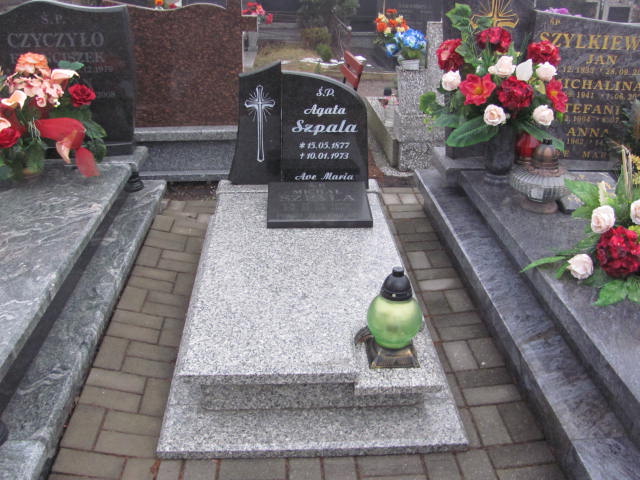 Grób Agata Szpala
