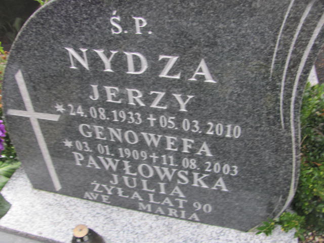 Grób Genowefa Nydza