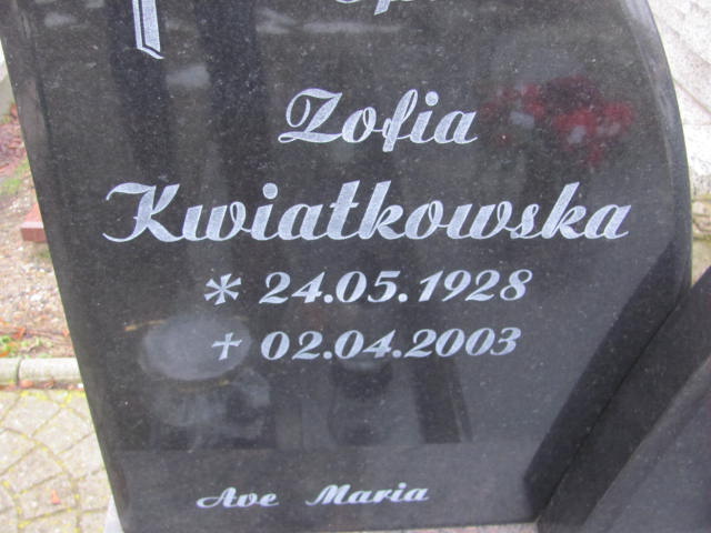 Adam Kwiatkowski 1915 Złotoryja - Grobonet - Wyszukiwarka osób pochowanych