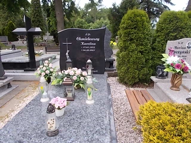 Grób Franciszka Cholewińska