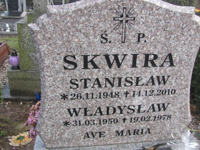 Florian Skwira 1951 Złotoryja - Grobonet - Wyszukiwarka osób pochowanych