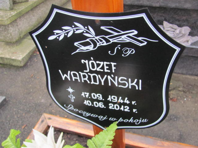 Józef Wardyński 1944 Złotoryja - Grobonet - Wyszukiwarka osób pochowanych