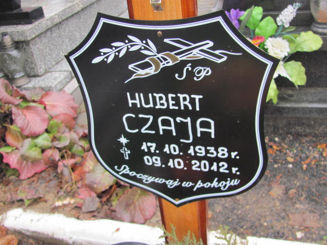 Hubert Rajnhold Czaja 1938 Złotoryja - Grobonet - Wyszukiwarka osób pochowanych