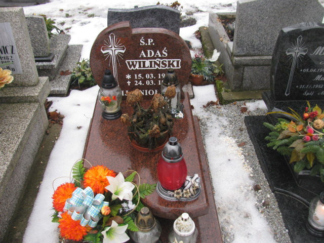 Grób Adam Wiliński