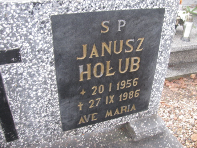 Grób Janusz Hołub