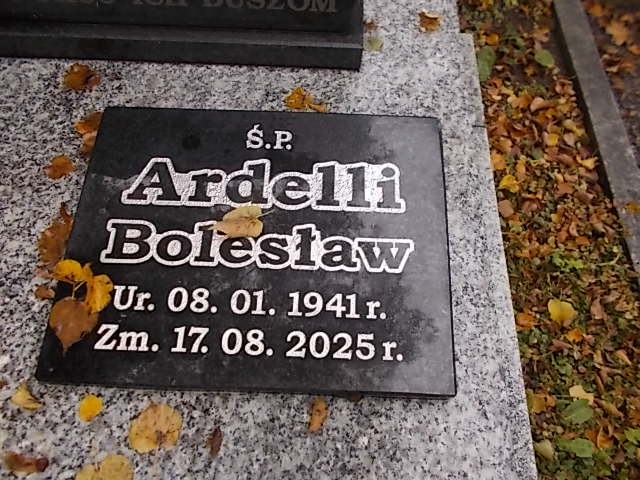 Grób Bolesław Ardelli