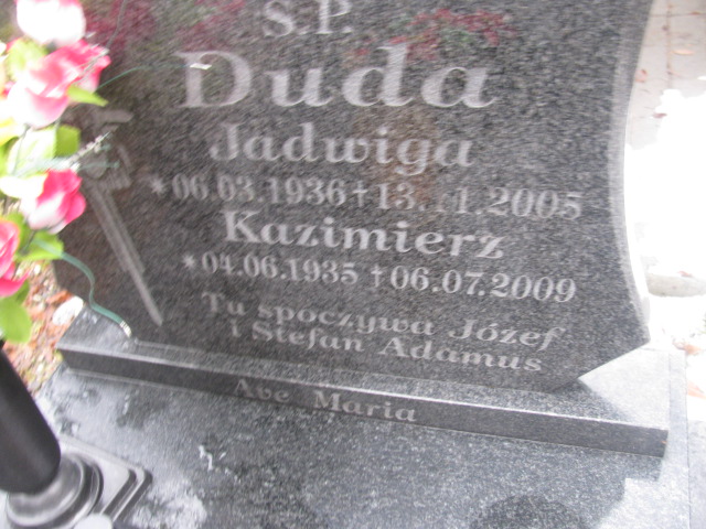 Stefan Adamus Złotoryja - Grobonet - Wyszukiwarka osób pochowanych