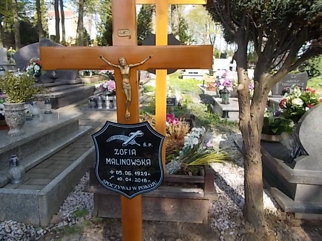 Grób Zofia Malinowska