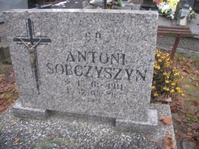 Antoni Sobczyszyn 1911 Złotoryja - Grobonet - Wyszukiwarka osób pochowanych