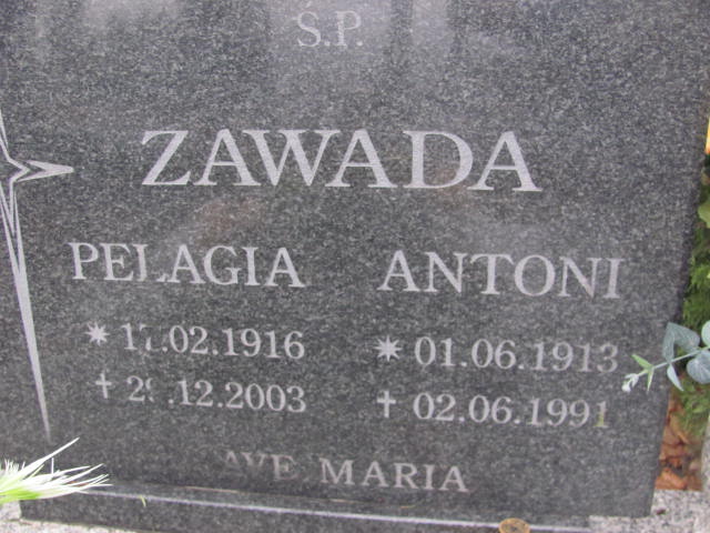 Bernard Zawada 1953 Złotoryja - Grobonet - Wyszukiwarka osób pochowanych