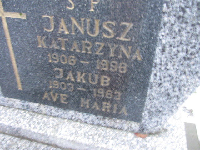 Jakub Janusz 1903 Złotoryja - Grobonet - Wyszukiwarka osób pochowanych