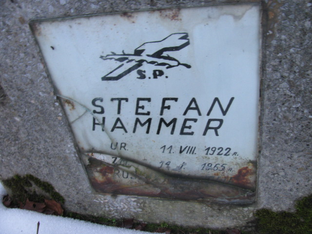 Grób Stefan Hammer