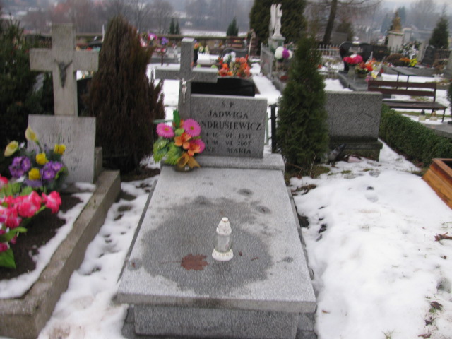 Grób Jadwiga Andrusiewicz