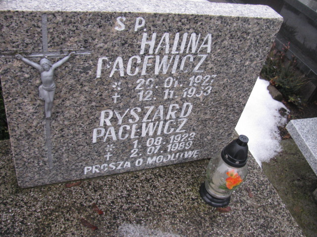 Ryszard Pacewicz 1923 Złotoryja - Grobonet - Wyszukiwarka osób pochowanych