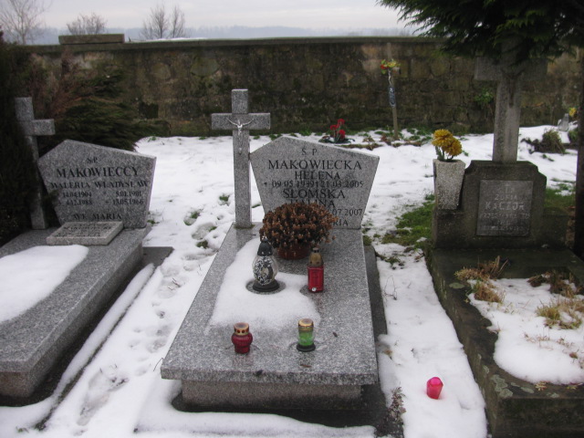 Grób Helena Makowiecka