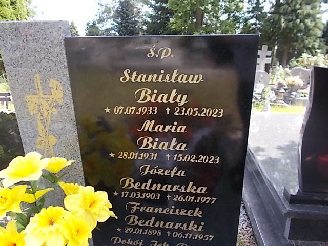 Franciszek Bednarski 1898 Złotoryja - Grobonet - Wyszukiwarka osób pochowanych