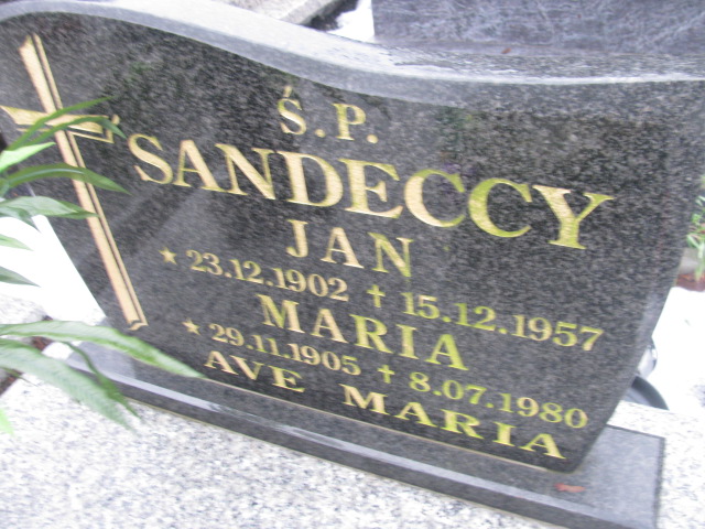Jan Sandecki 1902 Złotoryja - Grobonet - Wyszukiwarka osób pochowanych
