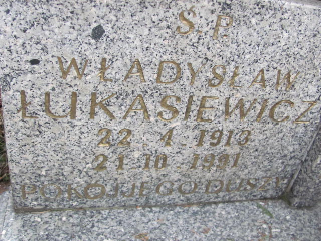 Józefa Łukasiewicz 1916 Złotoryja - Grobonet - Wyszukiwarka osób pochowanych