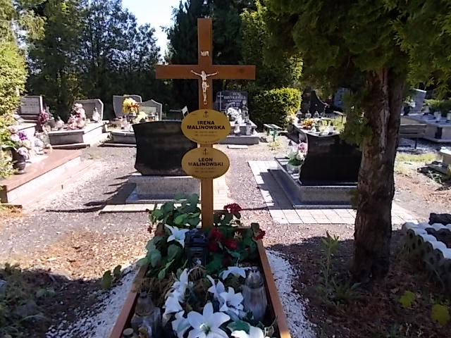 Grób Irena Malinowska
