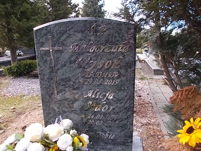 Grób Alicja Gabryela Sidor