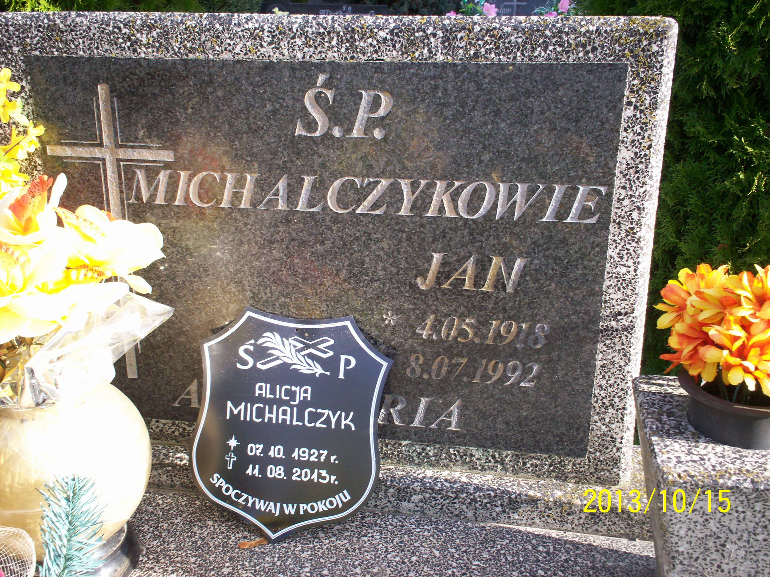 Grób Alicja Michalczyk