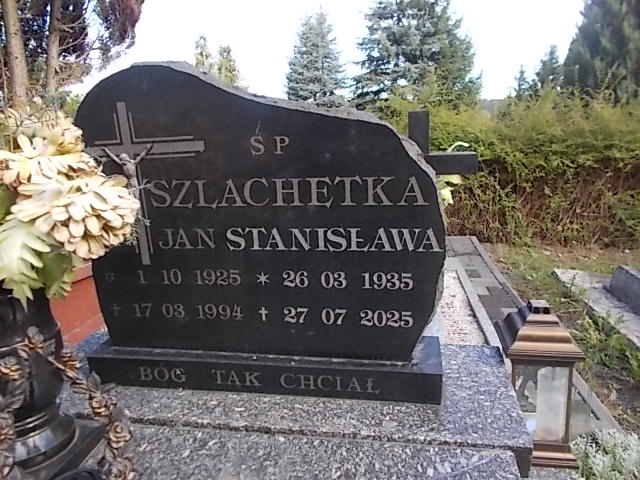 Jan Szlachetka 1925 Złotoryja - Grobonet - Wyszukiwarka osób pochowanych