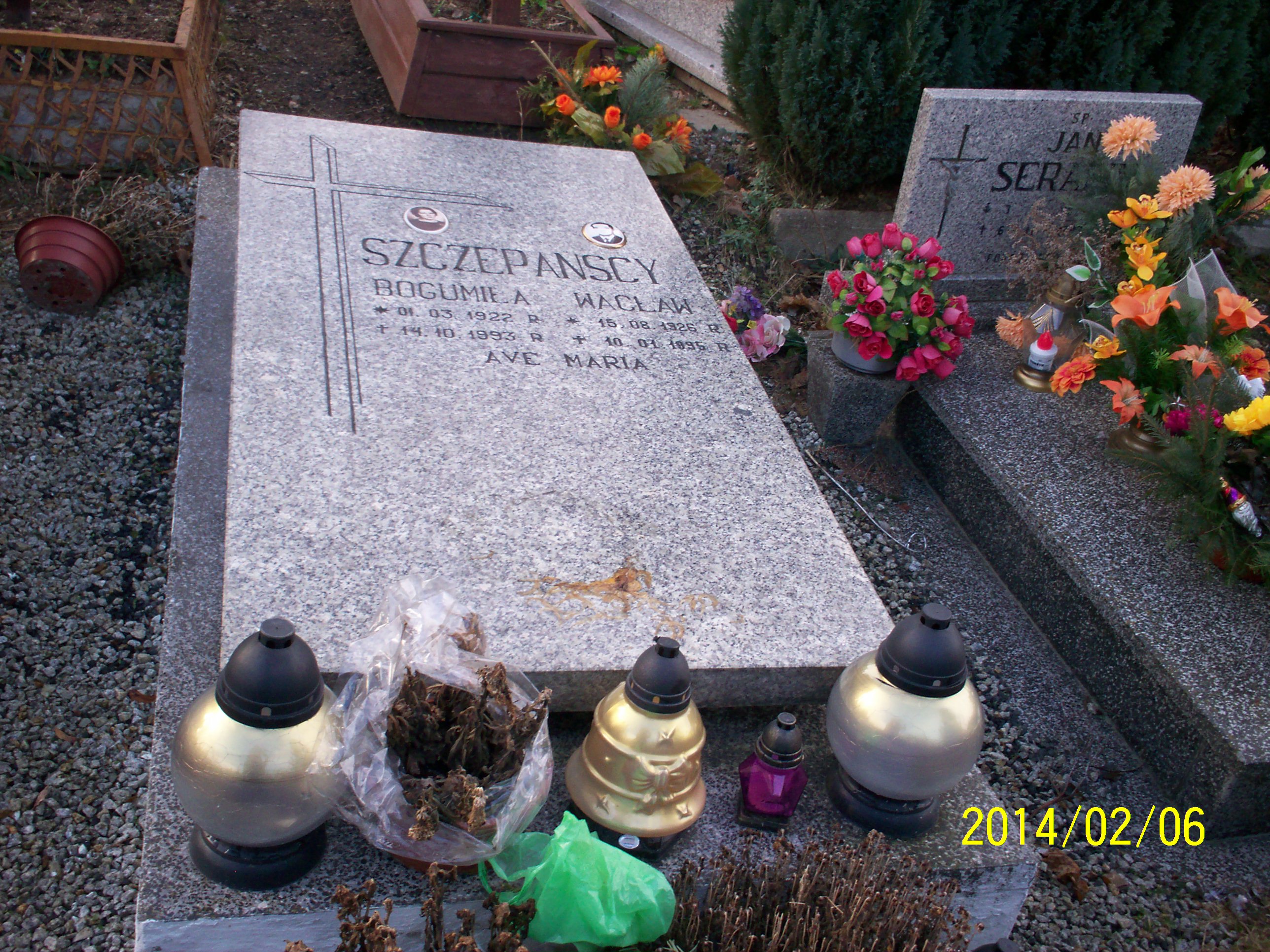 Grób Wacław Szczepański