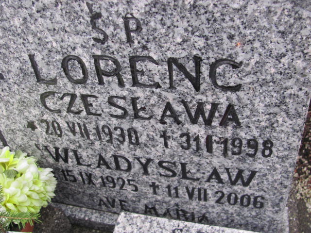 Zbigniew Lorenc 1946 Złotoryja - Grobonet - Wyszukiwarka osób pochowanych