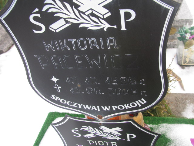 Wiktoria Pacewicz 1926 Złotoryja - Grobonet - Wyszukiwarka osób pochowanych