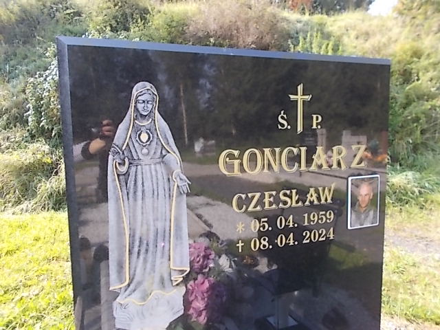 Czesław Gonciarz 1959 Złotoryja - Grobonet - Wyszukiwarka osób pochowanych