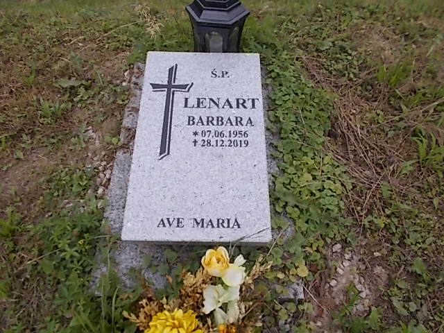 Barbara Lenart 1956 Złotoryja - Grobonet - Wyszukiwarka osób pochowanych